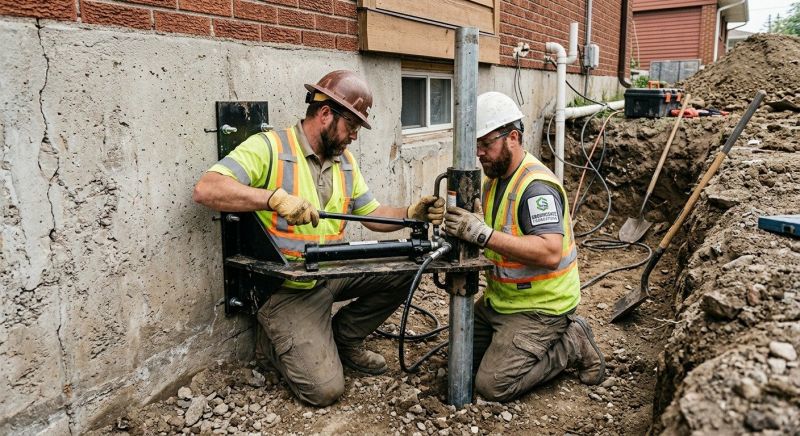 Concrete Foundation Leveling Service